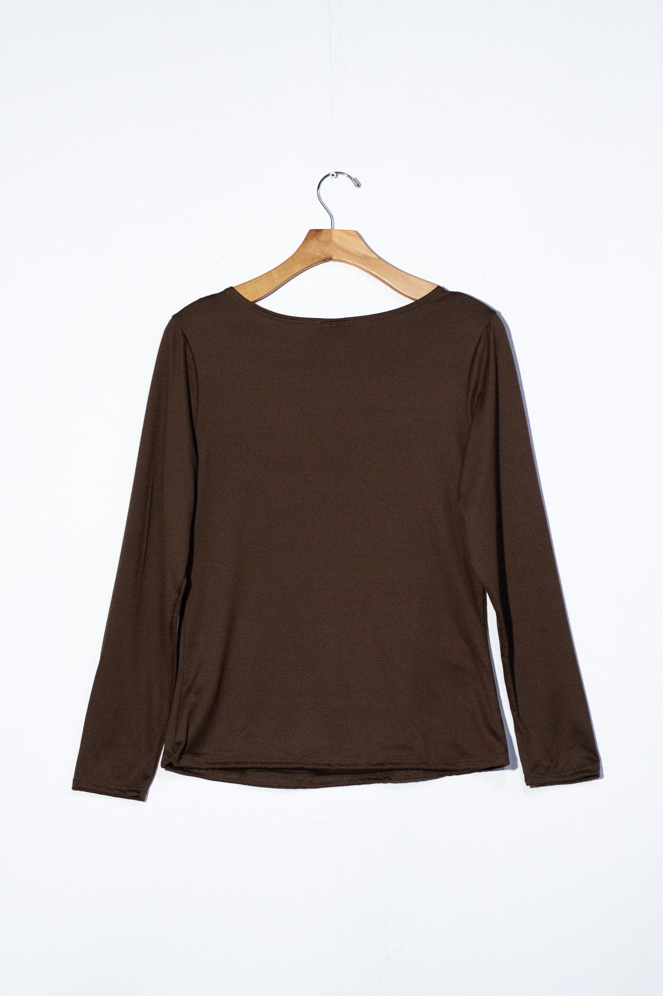 Blusa basica m/larga lisa