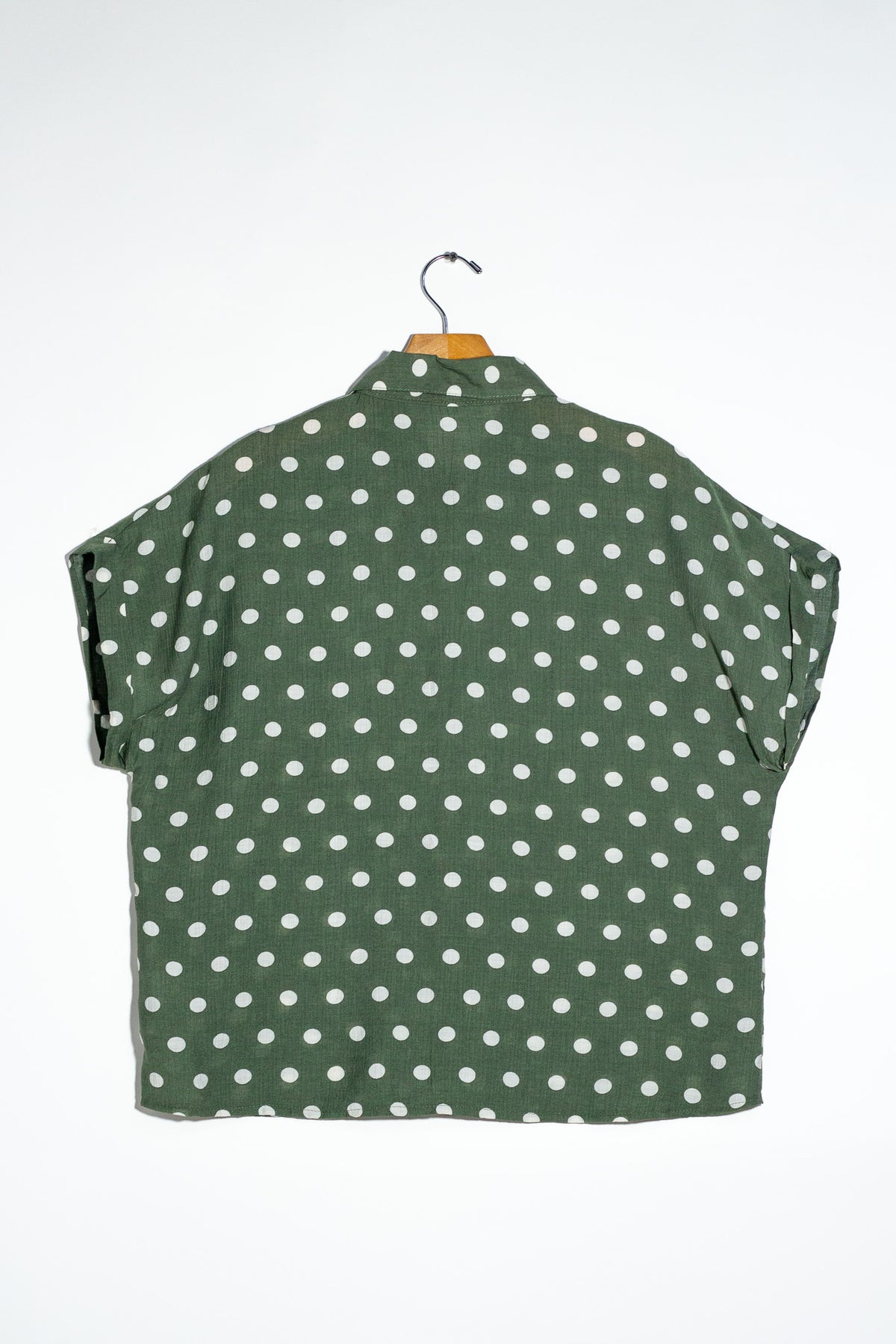 Camisa polka sage