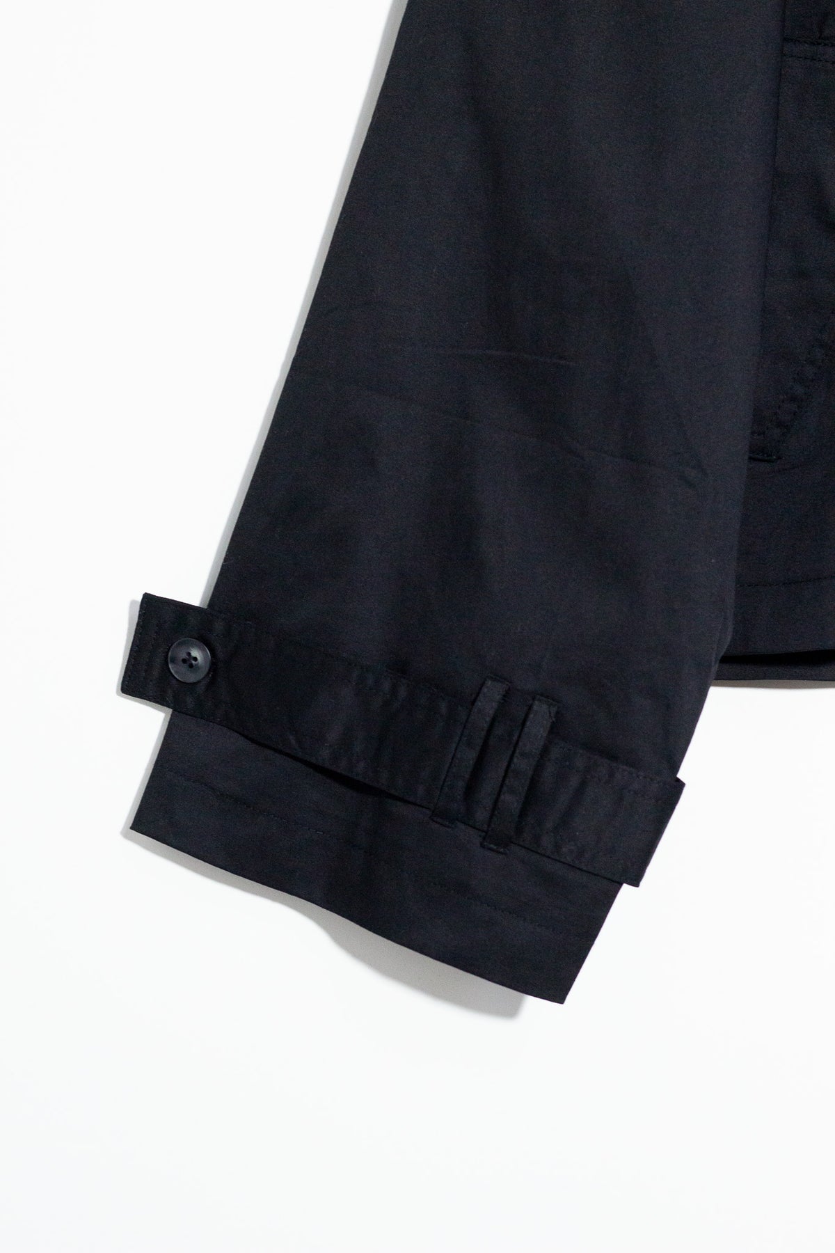Chaqueta Crop Curvy Doble Botonadura Negra