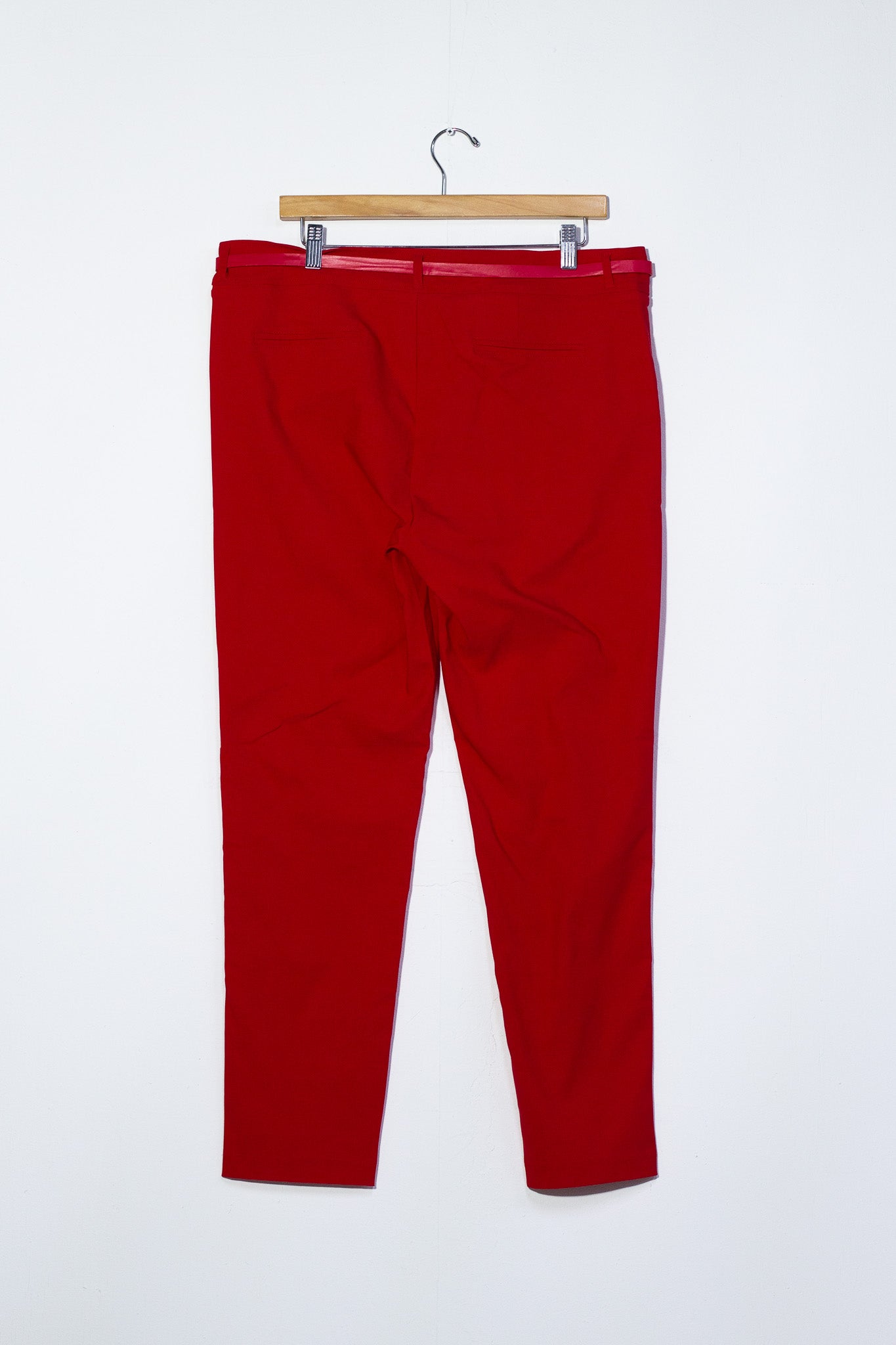 Pantalon de vestir rojo