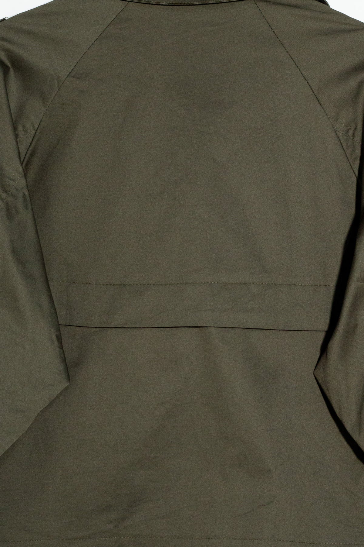 Chaqueta Crop Curvy Militar Charreteras Olivo