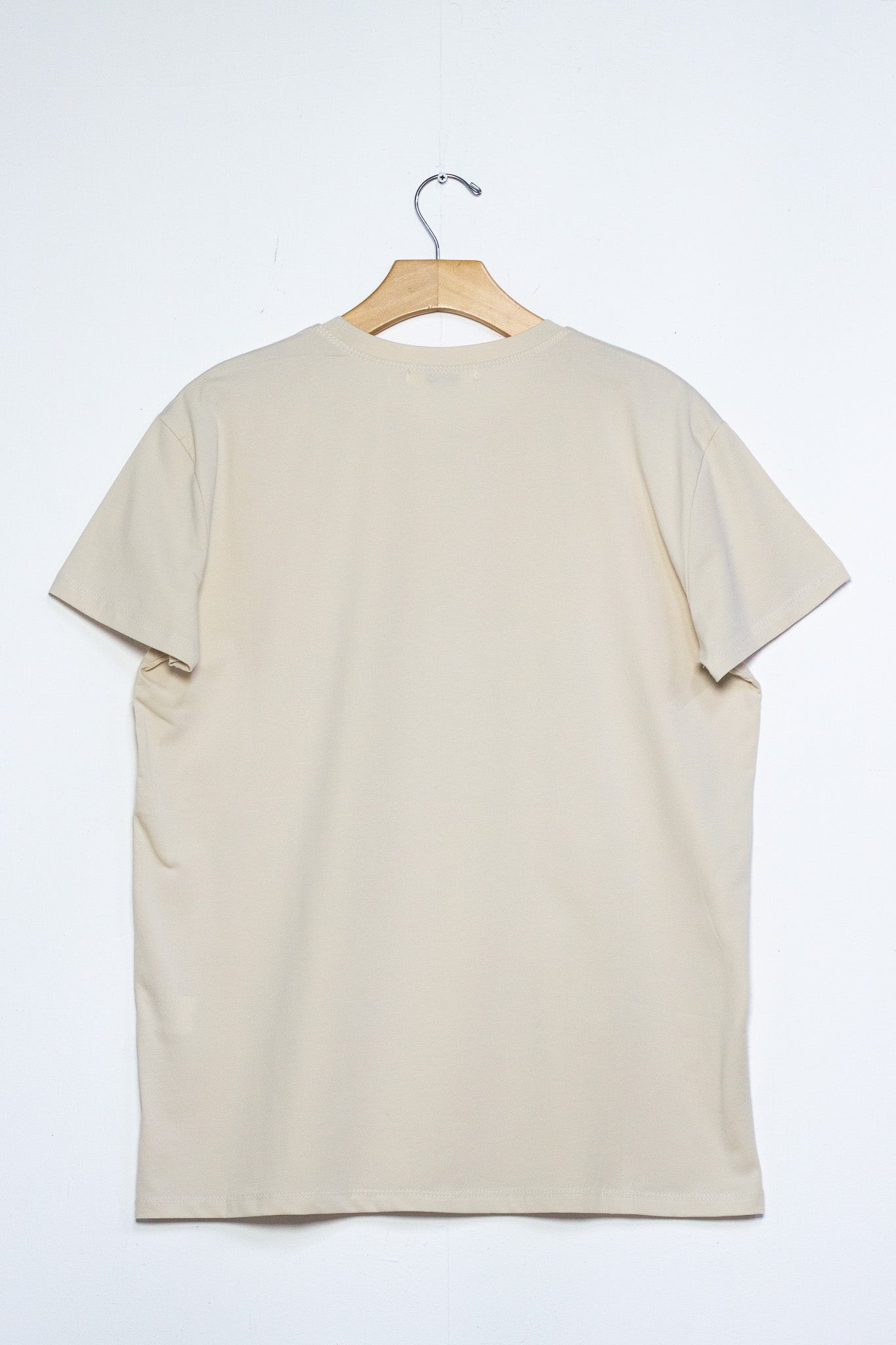 Playera Curvy Aloha Bebida Beige Tropical Casual Vacaciones