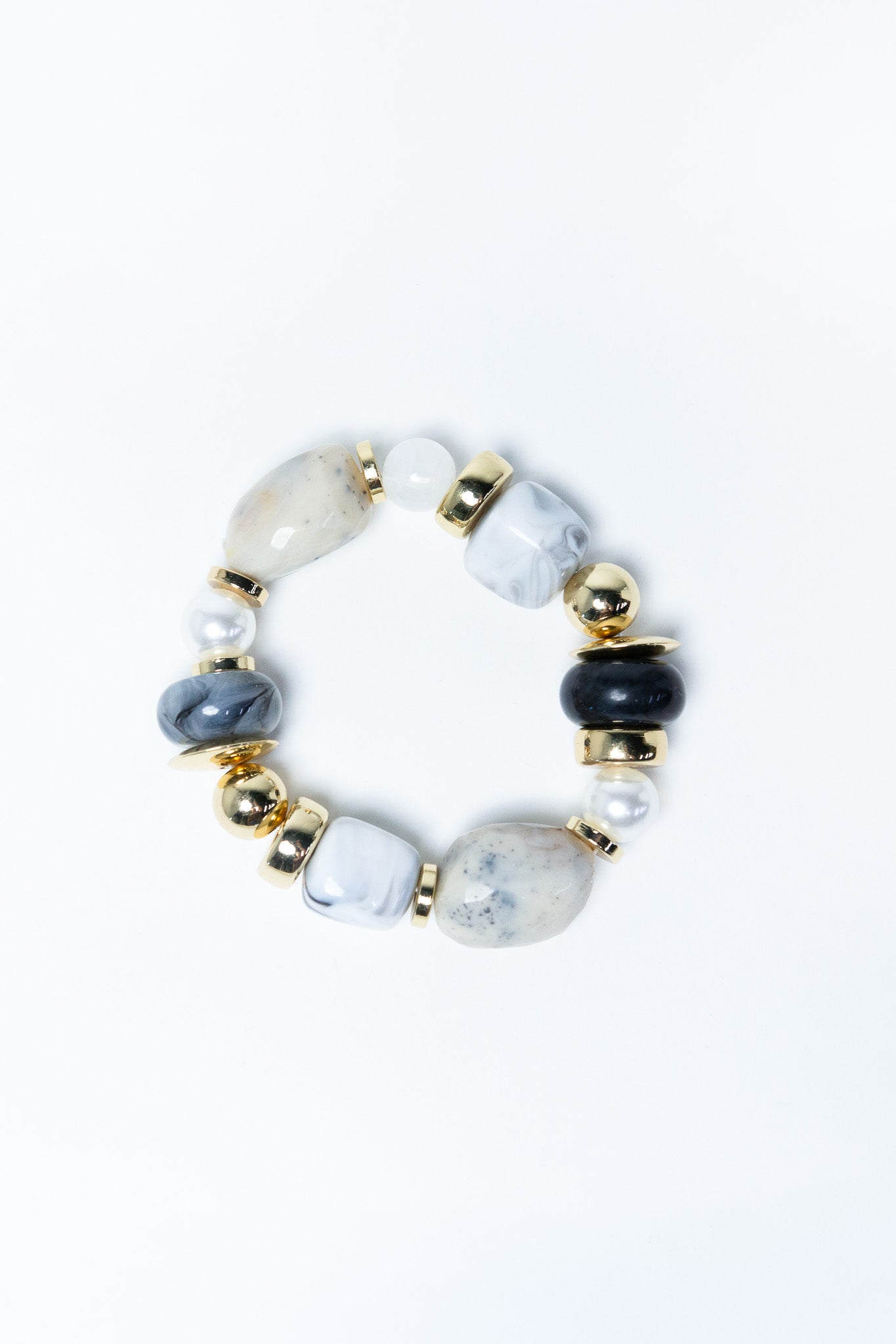 maxi pulsera cuarzo gris