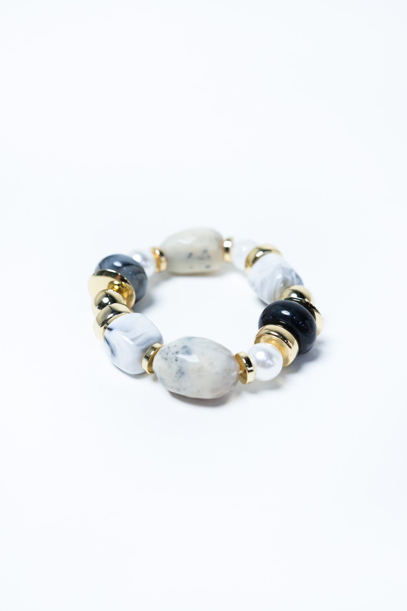 maxi pulsera cuarzo gris