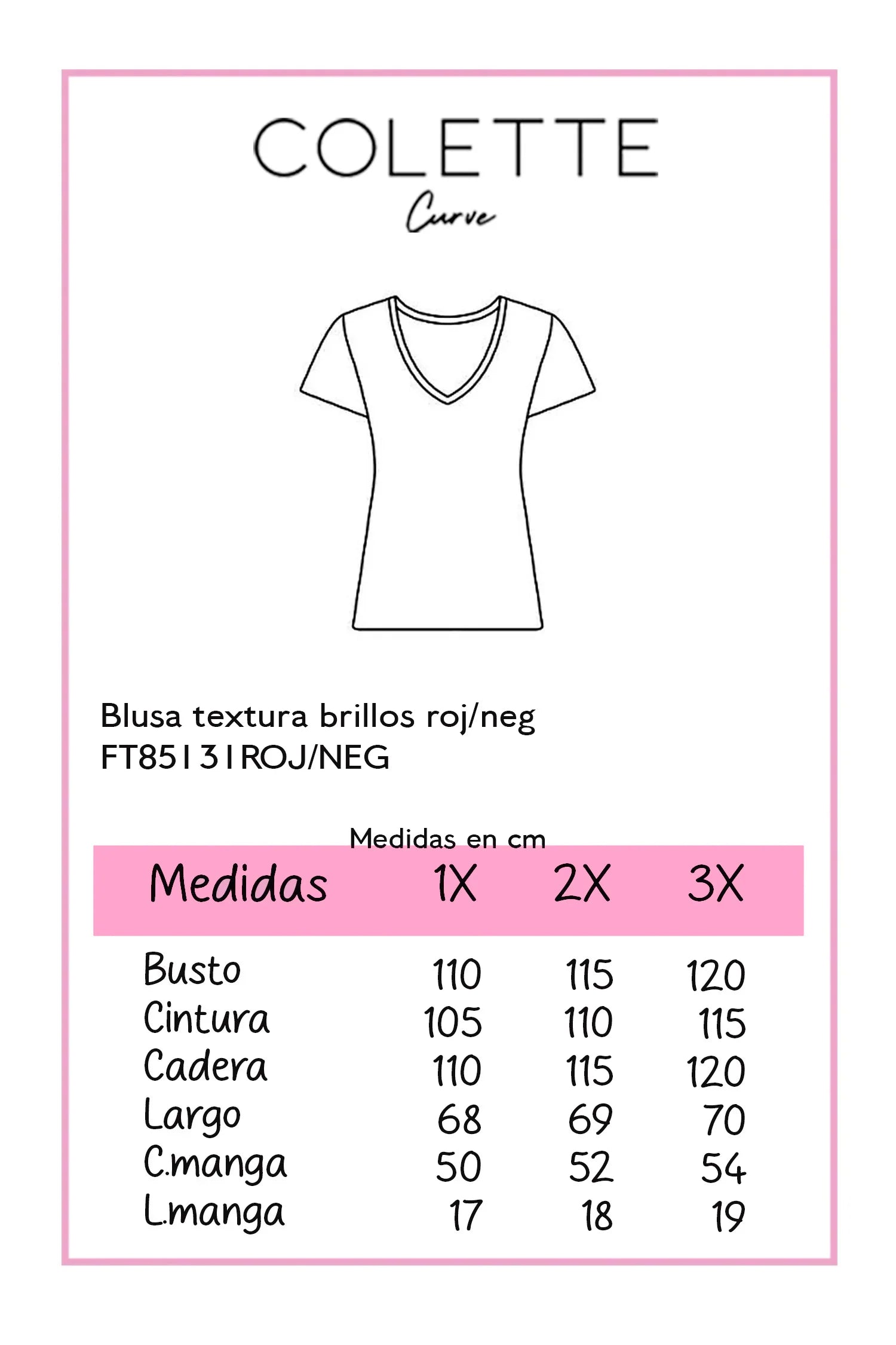Blusa textura brillos neg