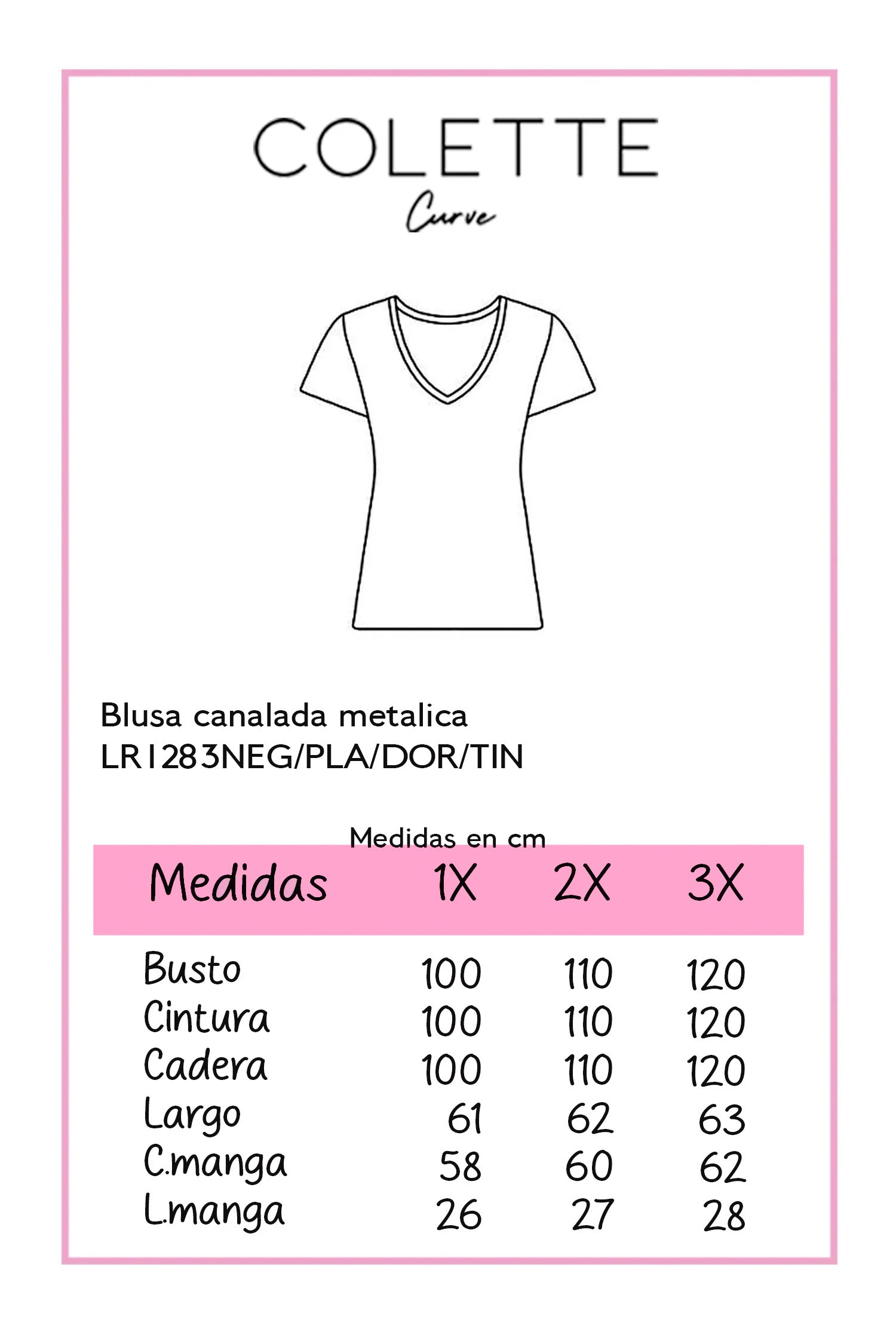 Blusa acanalada metalica dorada