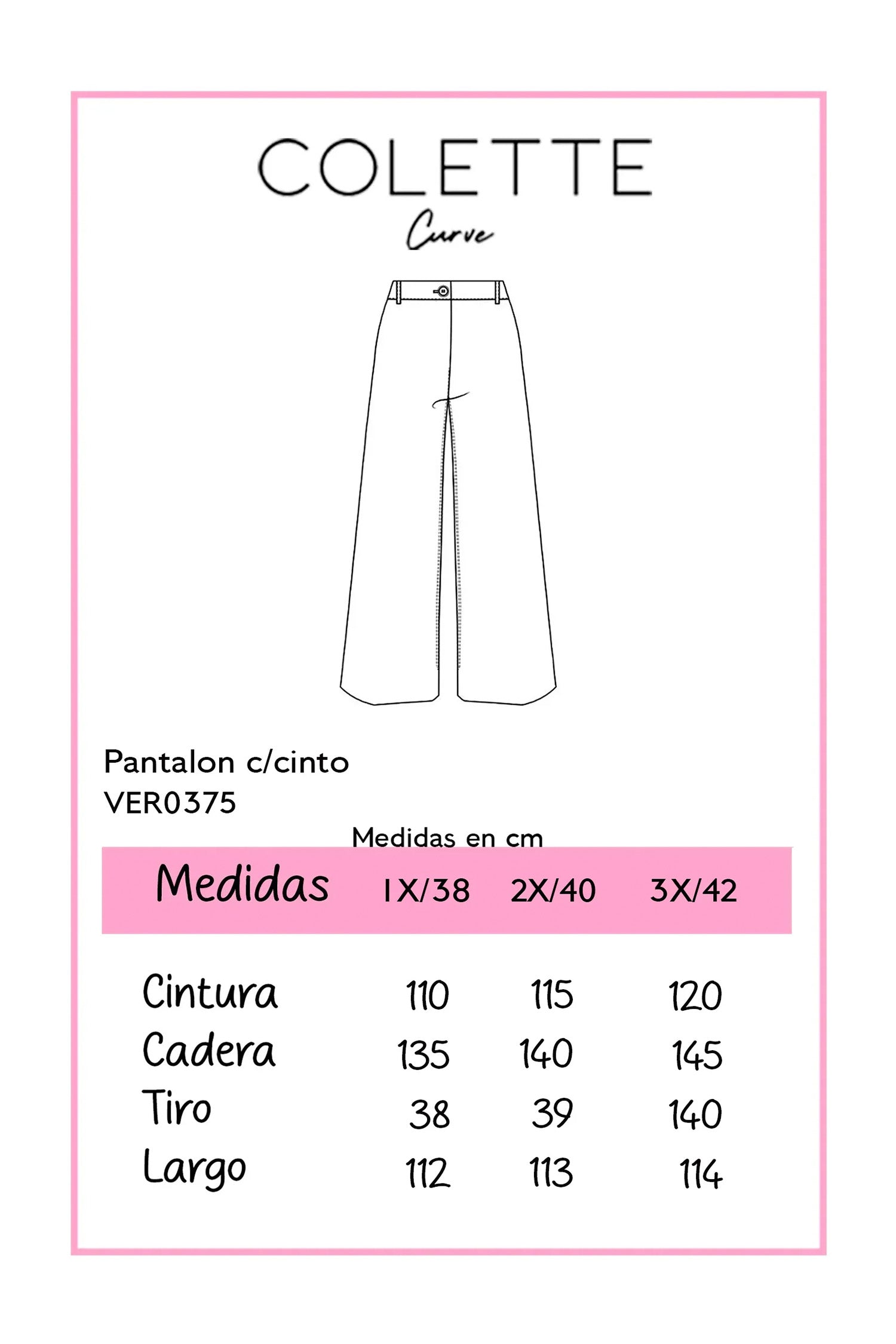 Pantalón Curvy Palazzo Rosa Pastel con Cinturón de Paja Incluido