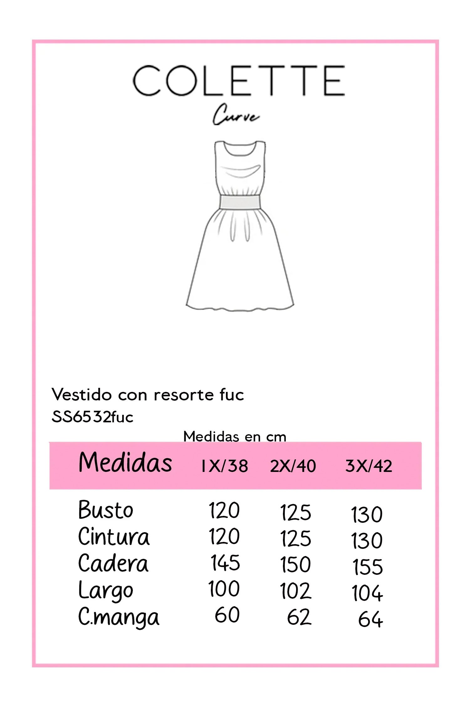 Vestido Curvy Fucsia con Holán Movimiento Statement Vibrante