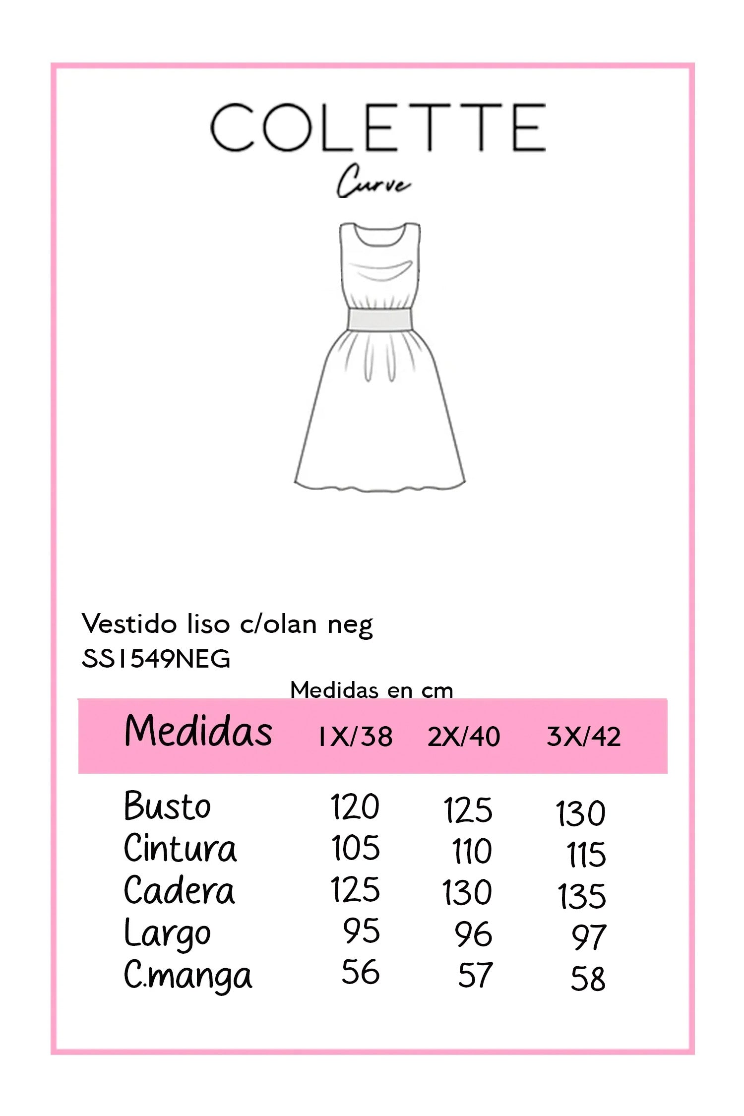 Vestido Curvy Negro Escote Cuadrado Volante Statement Eventos