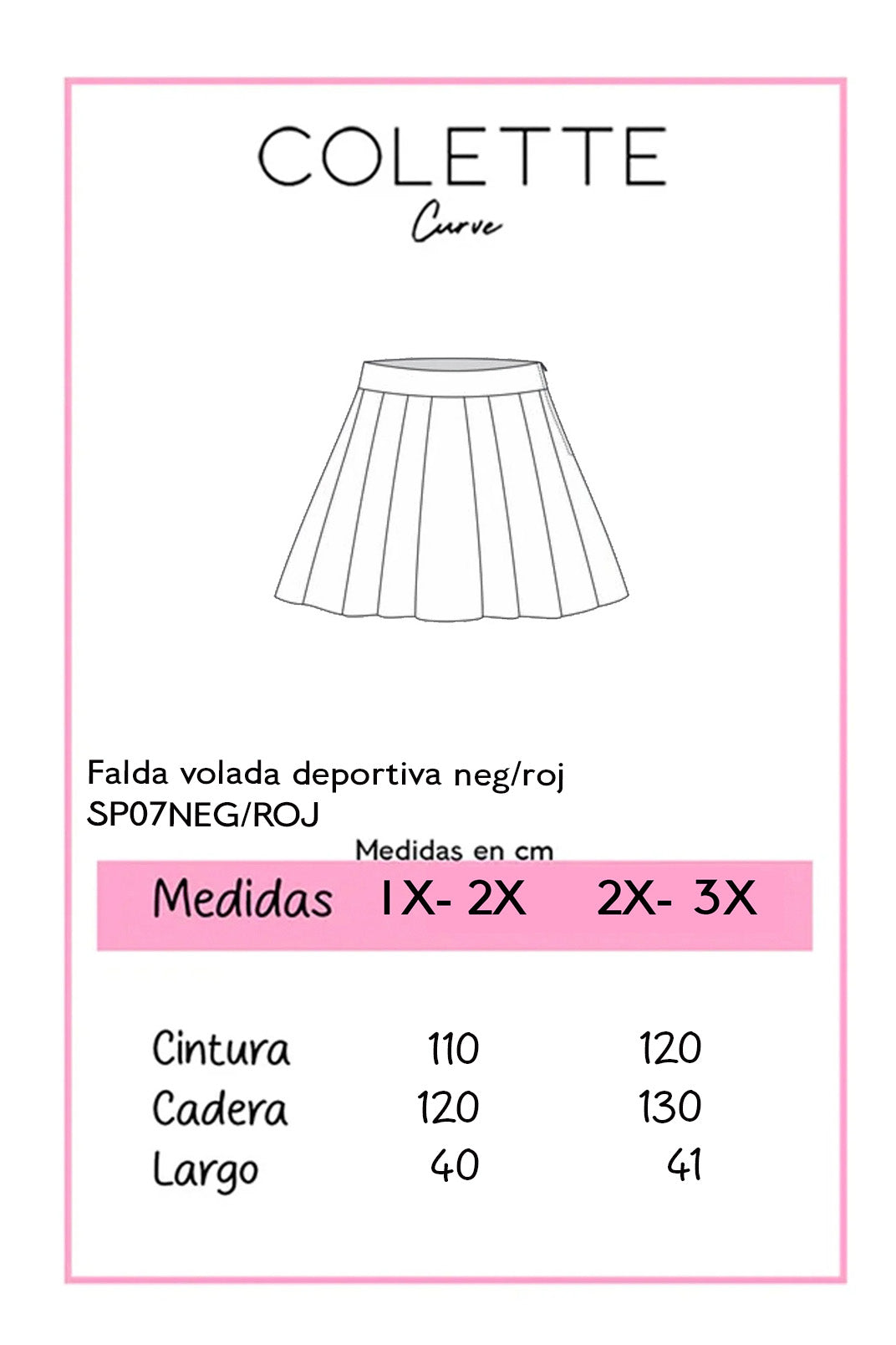Black sporty flared skirt