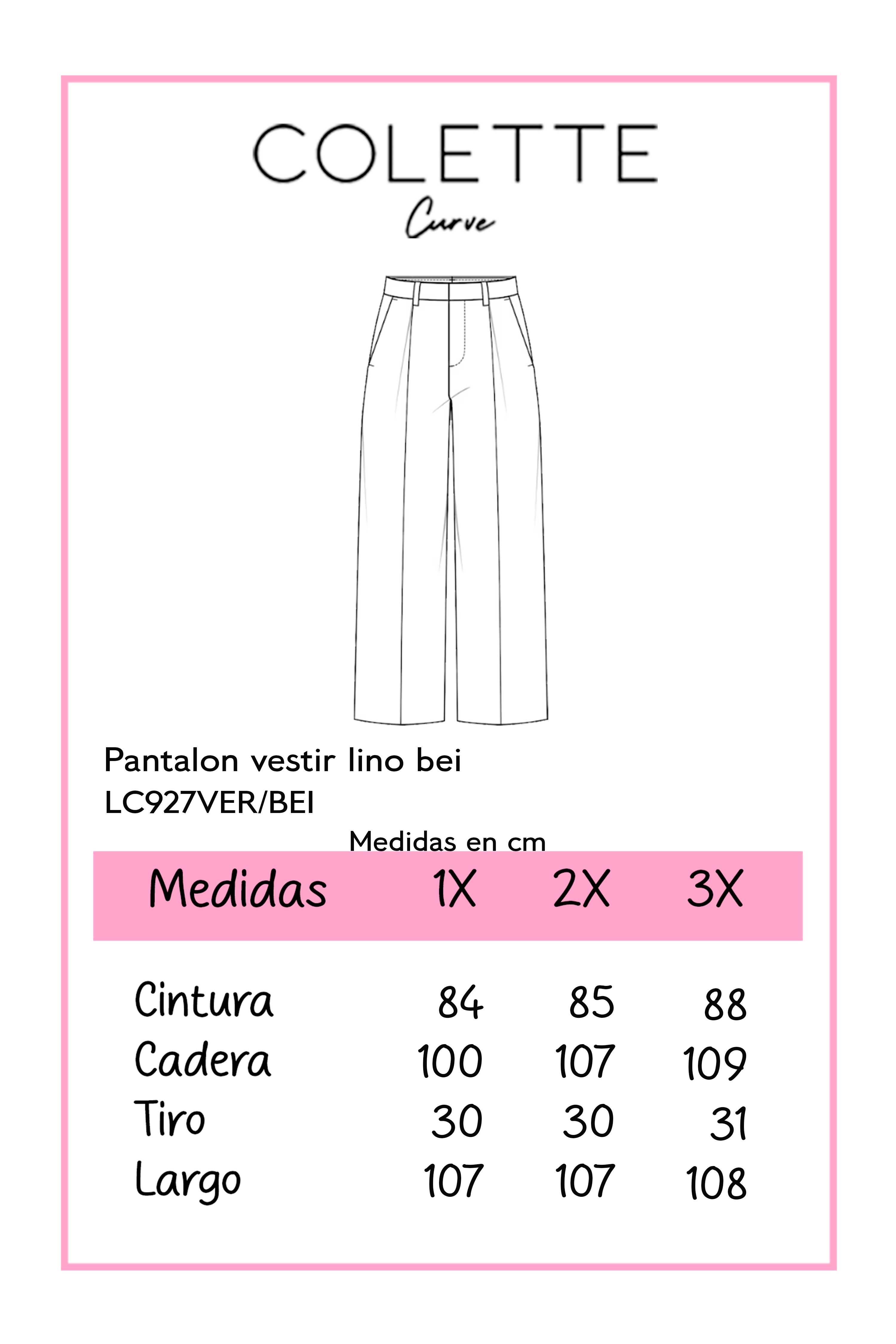 Pantalon de Lino Camel