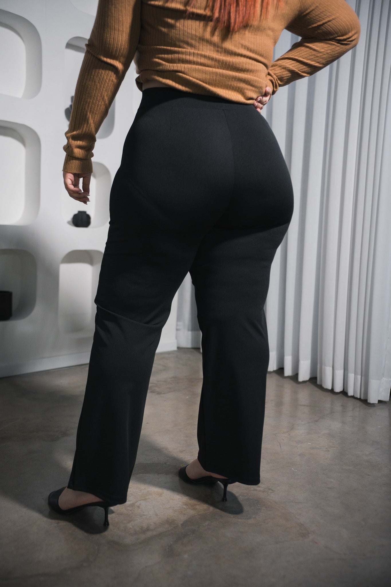 Pantalon yoga negro