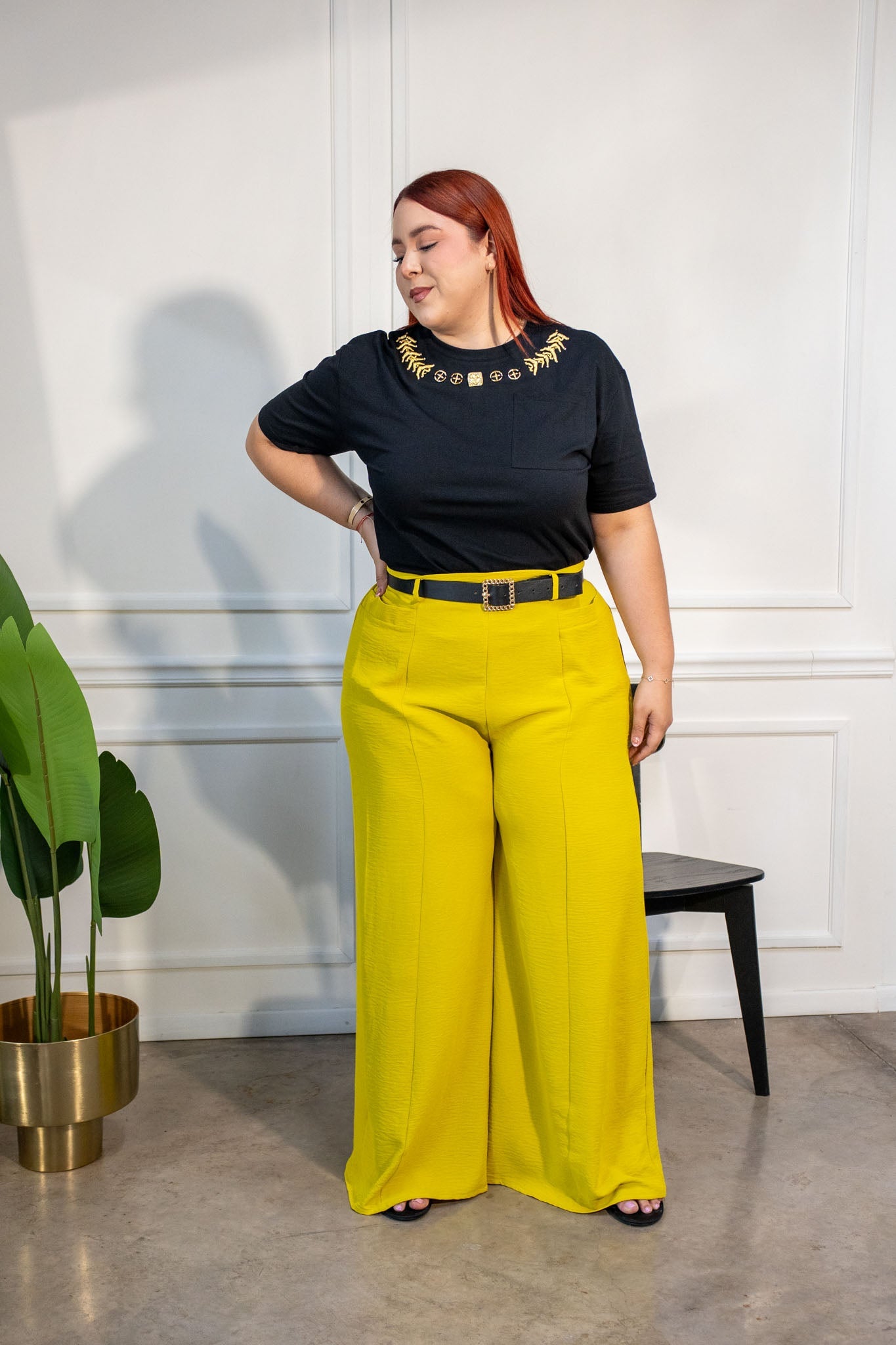 Modelo curvy PAS14302NEG foto 4
