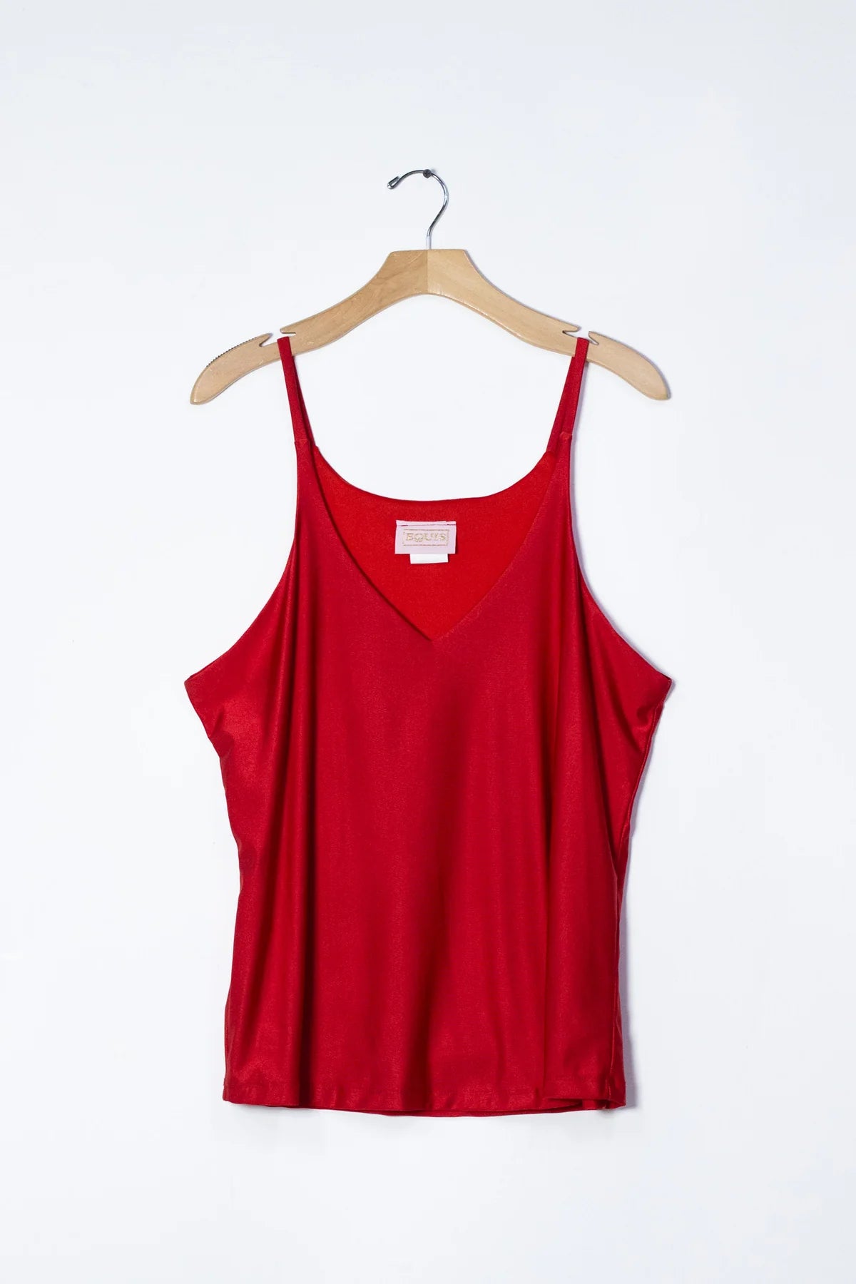 Blusa tirantes satin