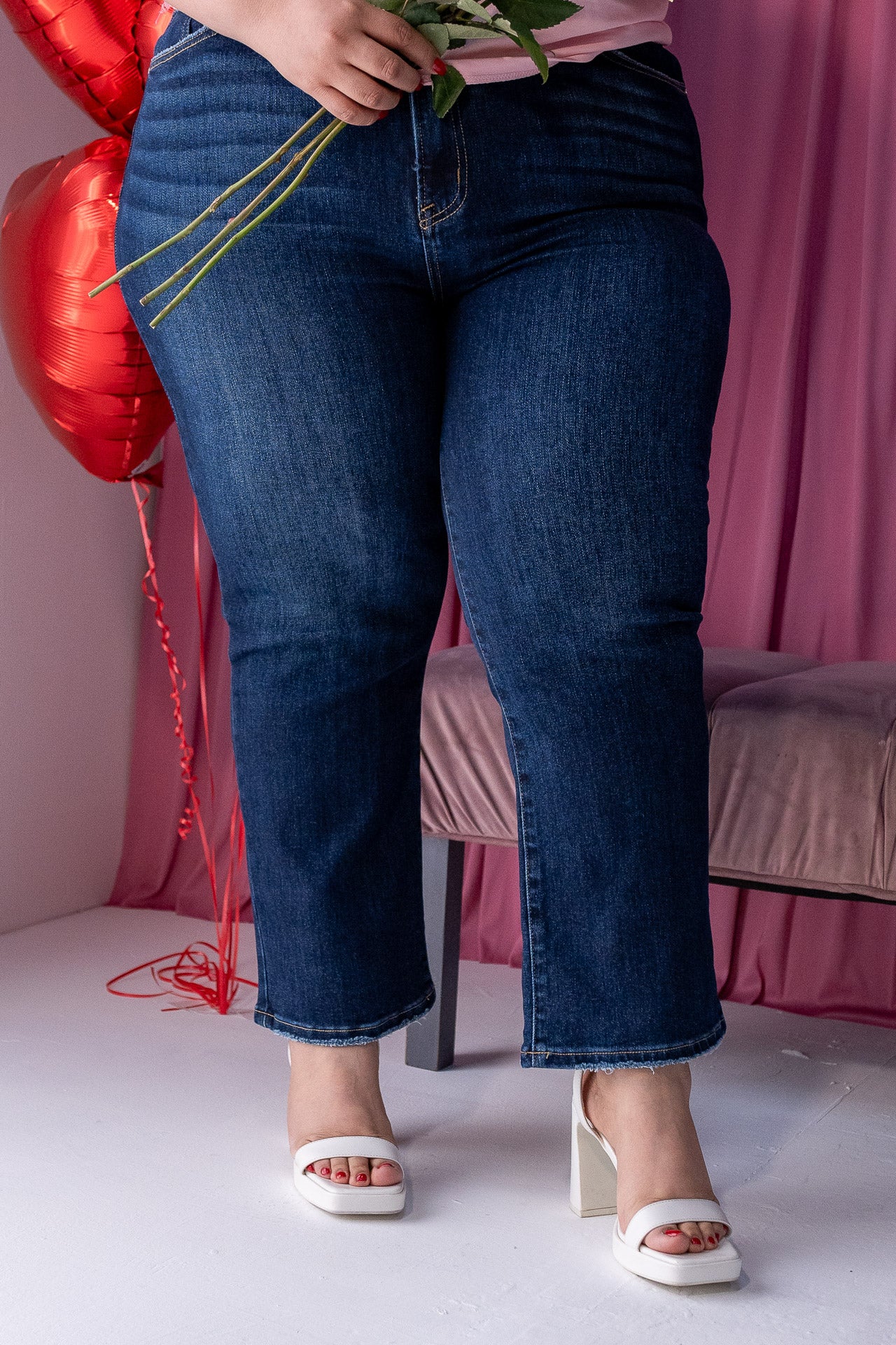 Jeans Recto Liso Curvy