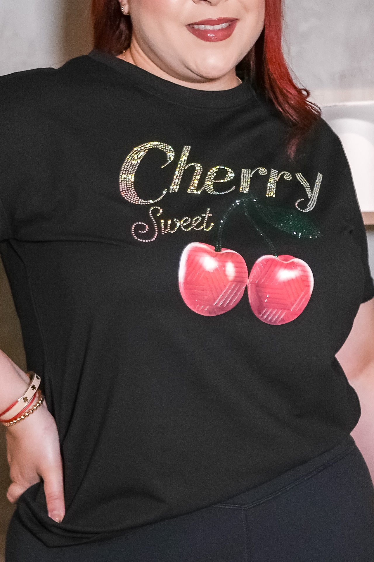 Playera “Cherry Sweet” Curvy