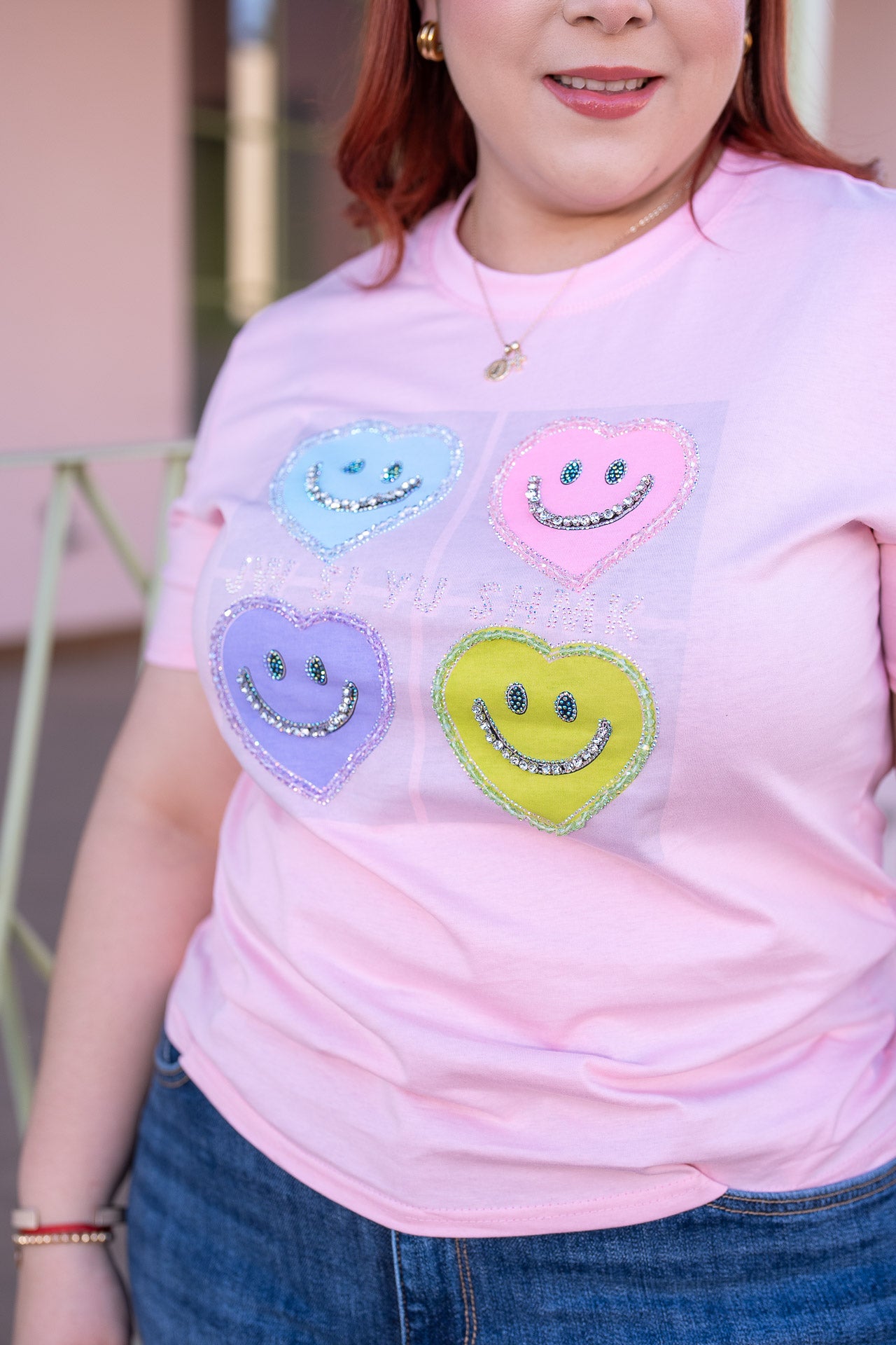 Playera Happy Faces Curvy