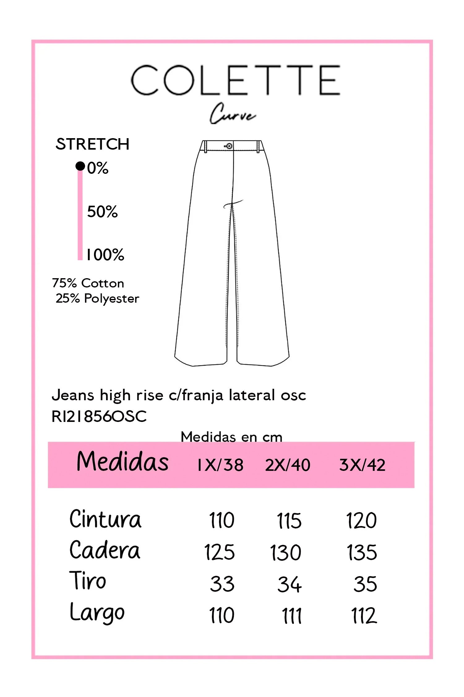 Chart medidas RI21856OSC