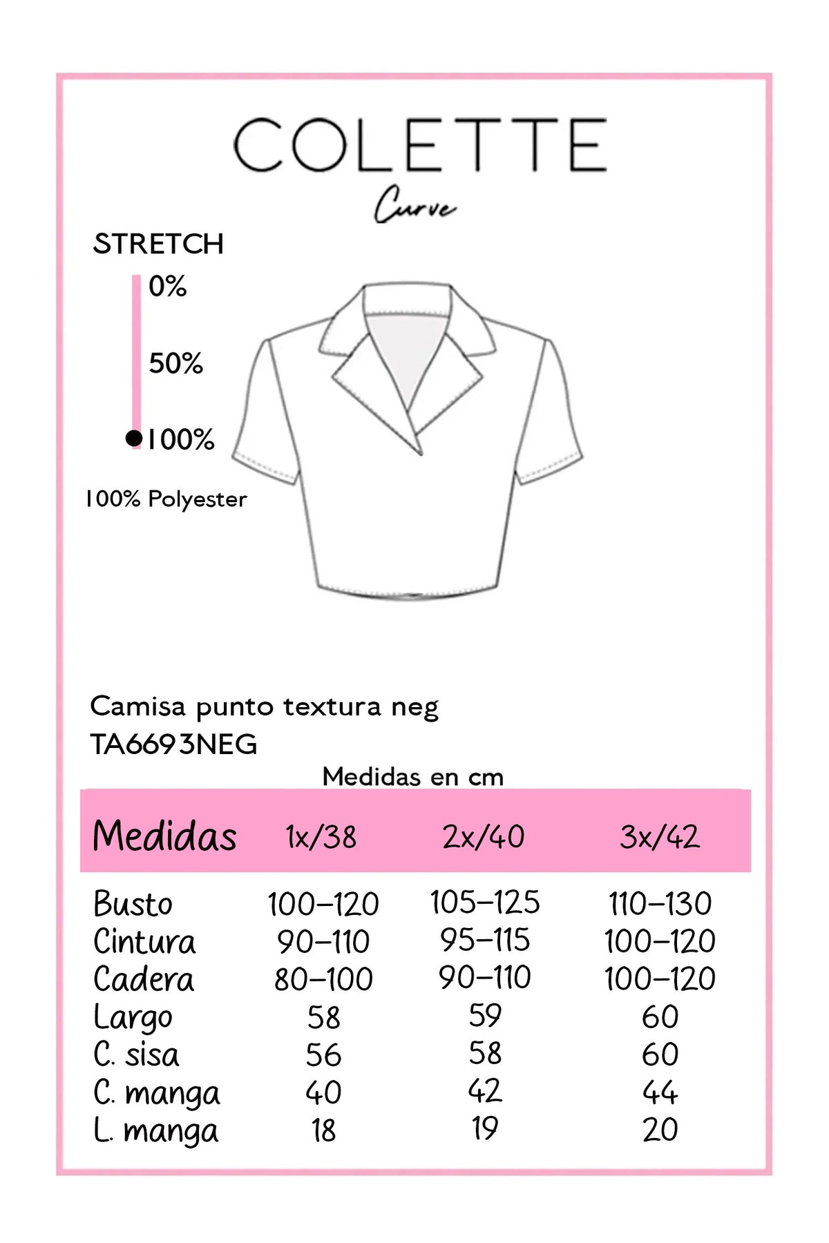 Tabla de medidas