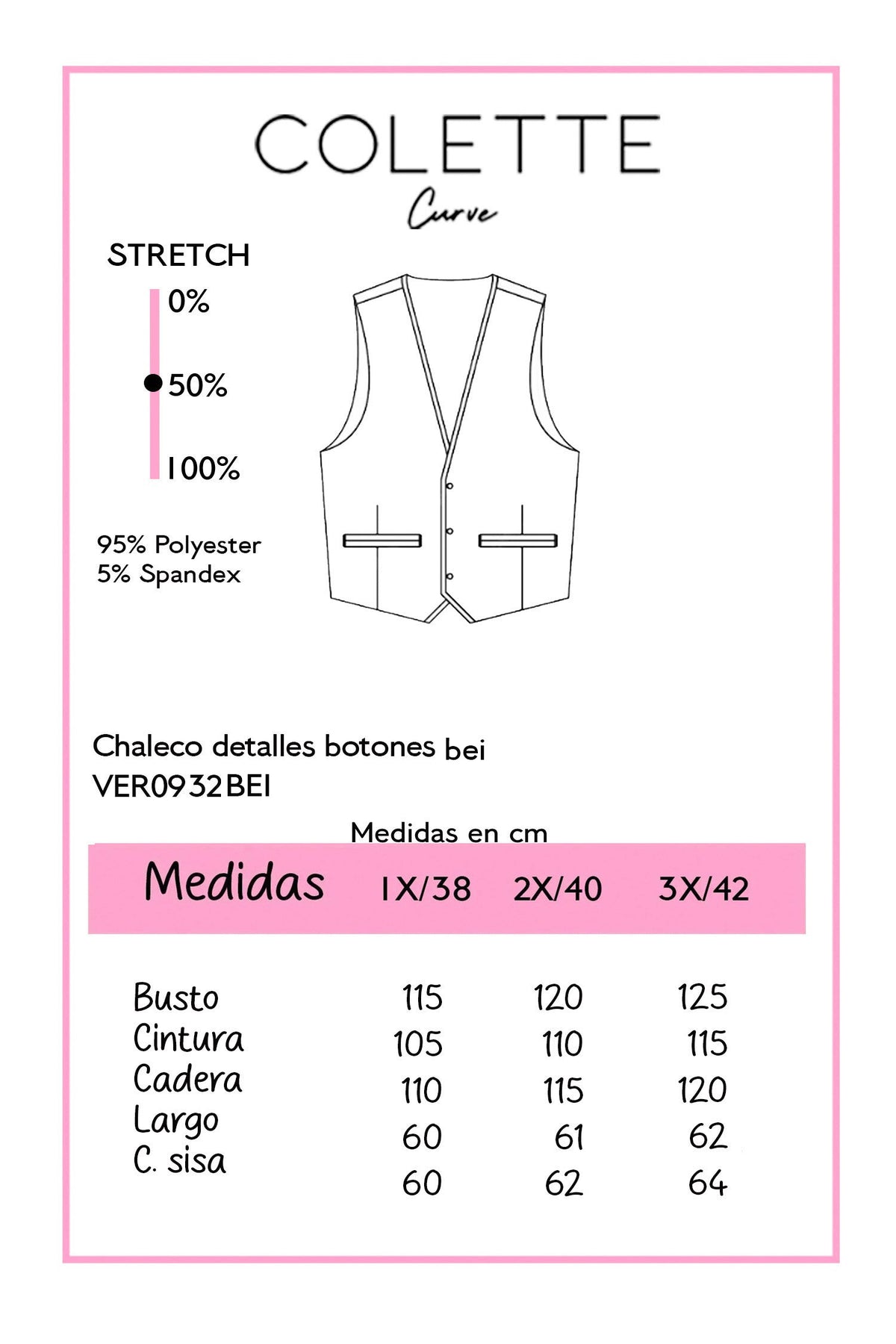 Tabla de medidas