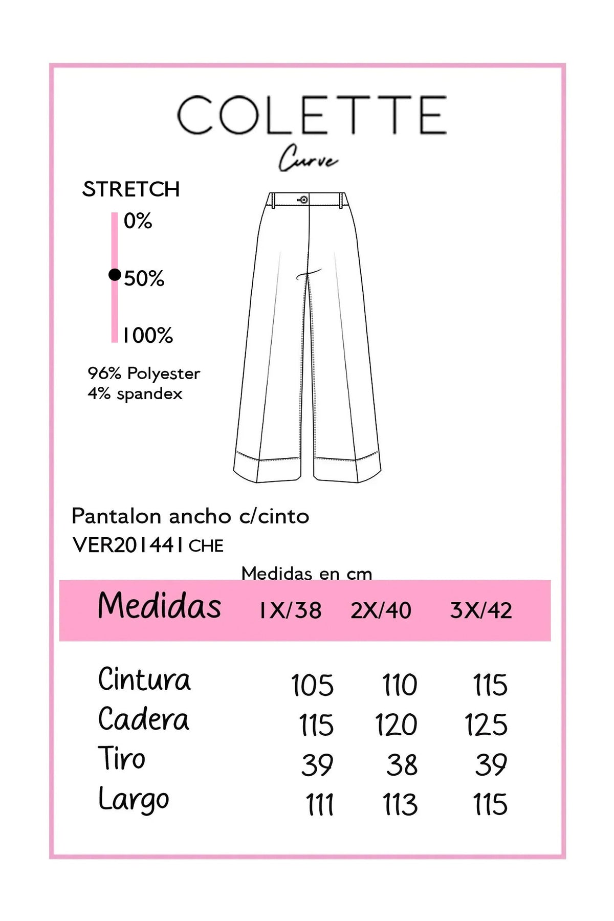 Chart medidas