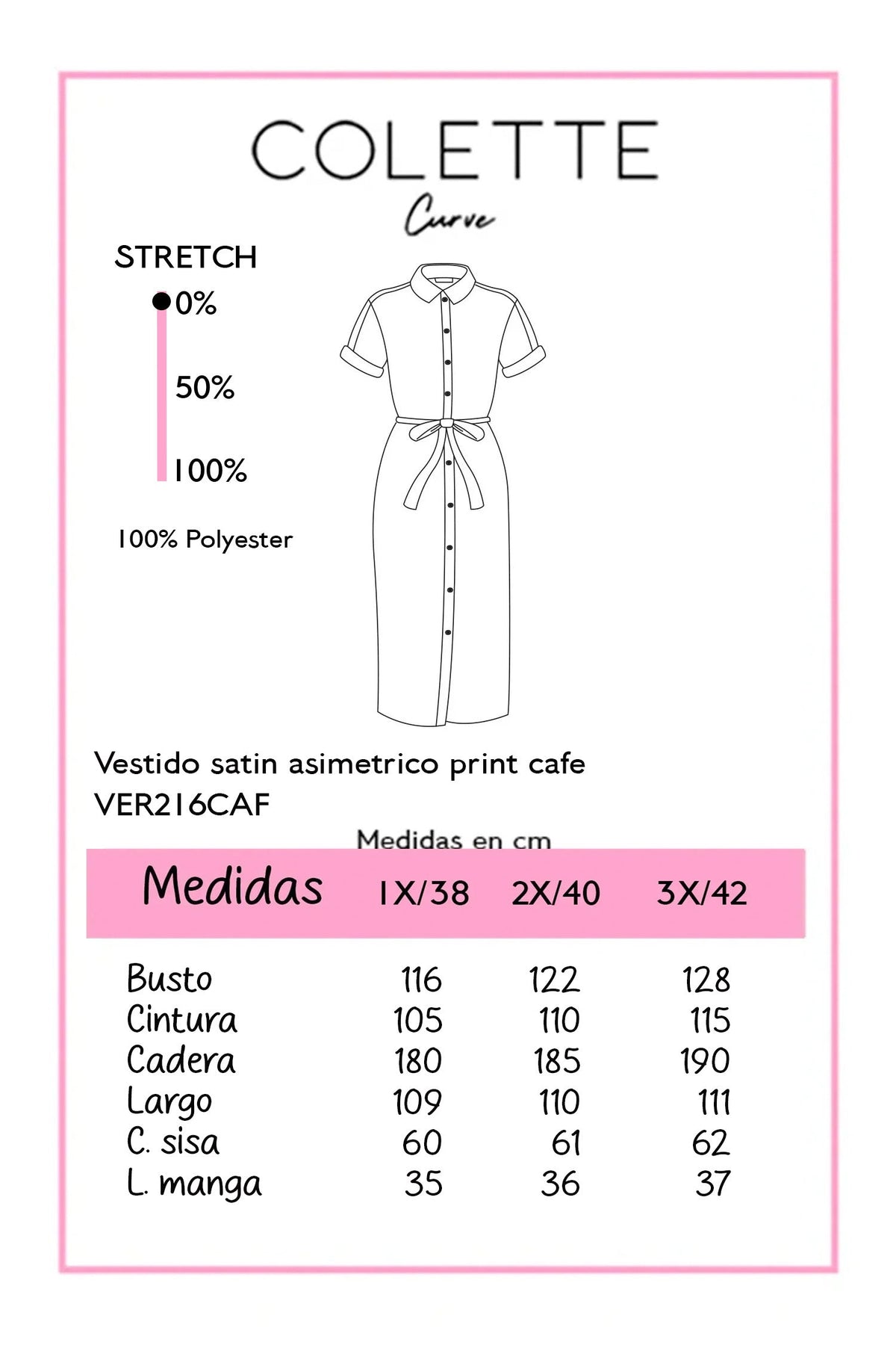 Chart medidas