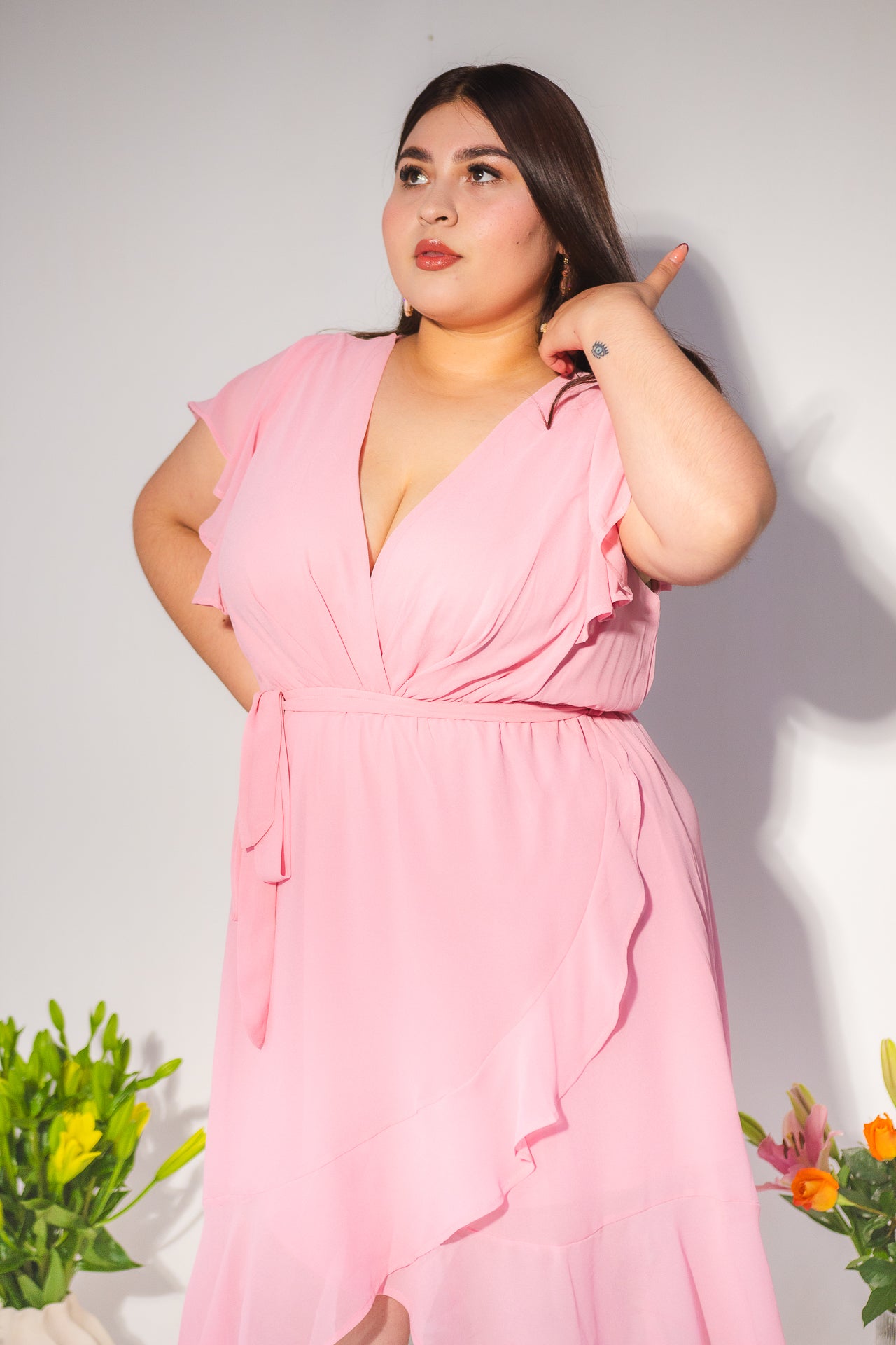 Vestido Chiffon Curvy