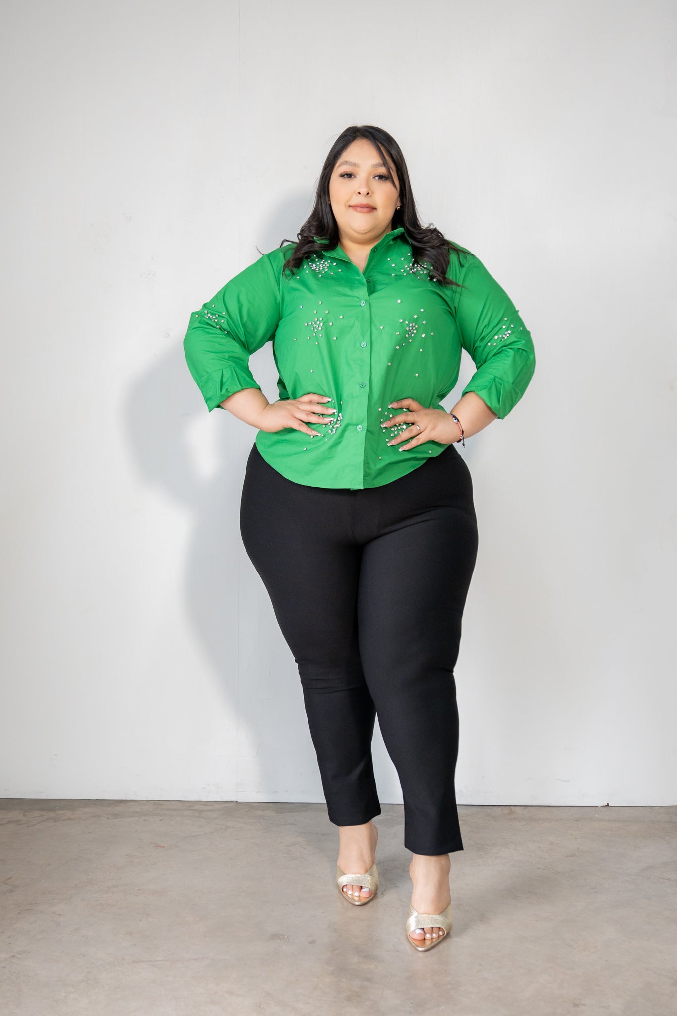 Camisa destellos