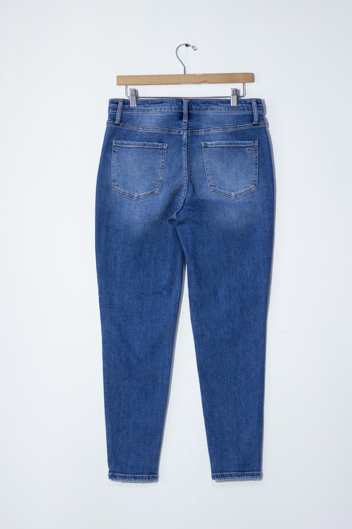 Jeans skinny liso osc
