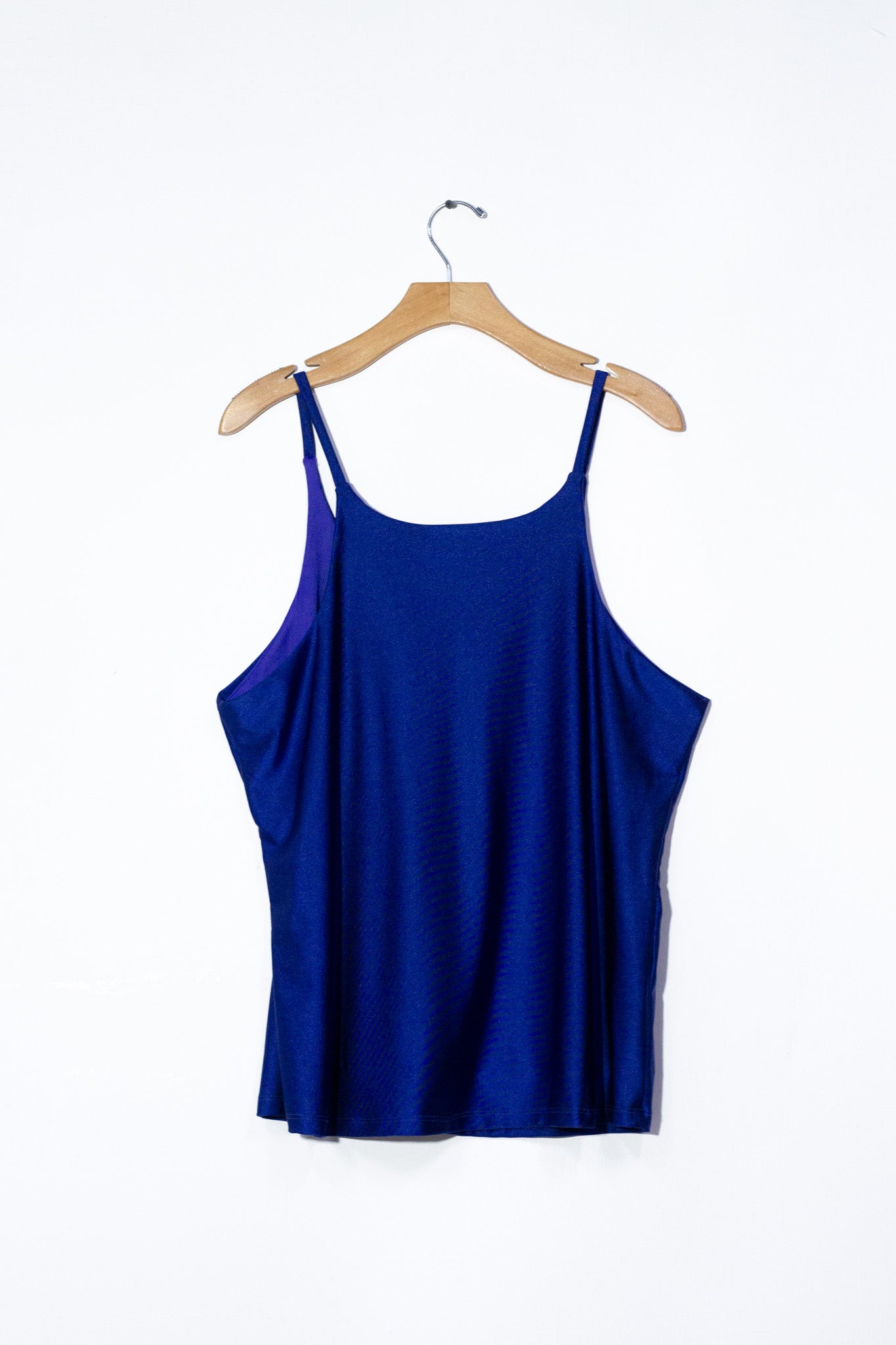 Blusa tirantes satin roja