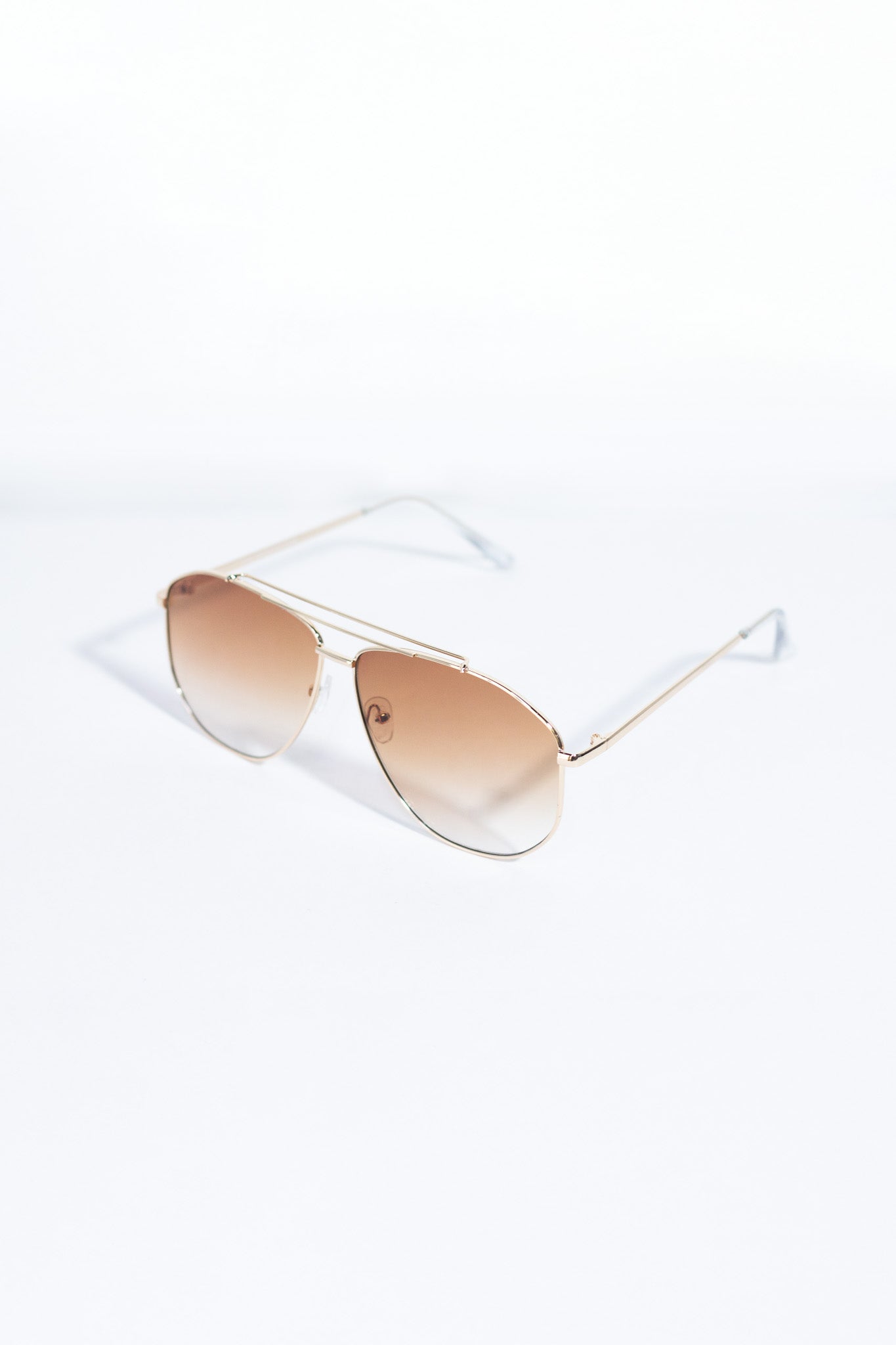 Lentes tipo aviador cafe