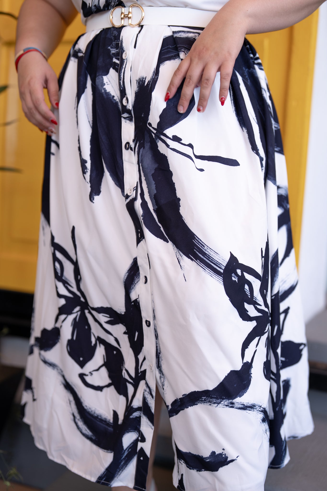 Maxi vestido cam estampado