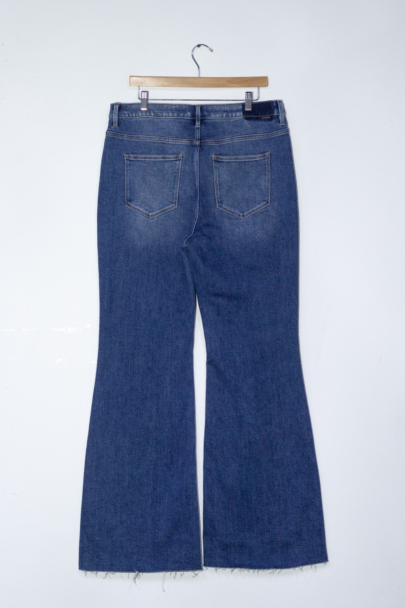 Jeans campana liso
