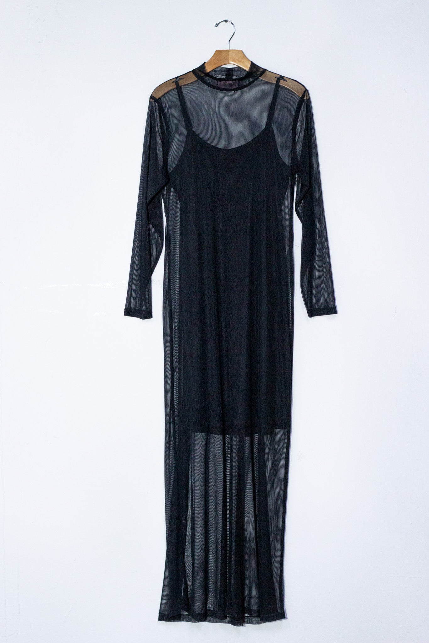 Maxi vestido mersh negro